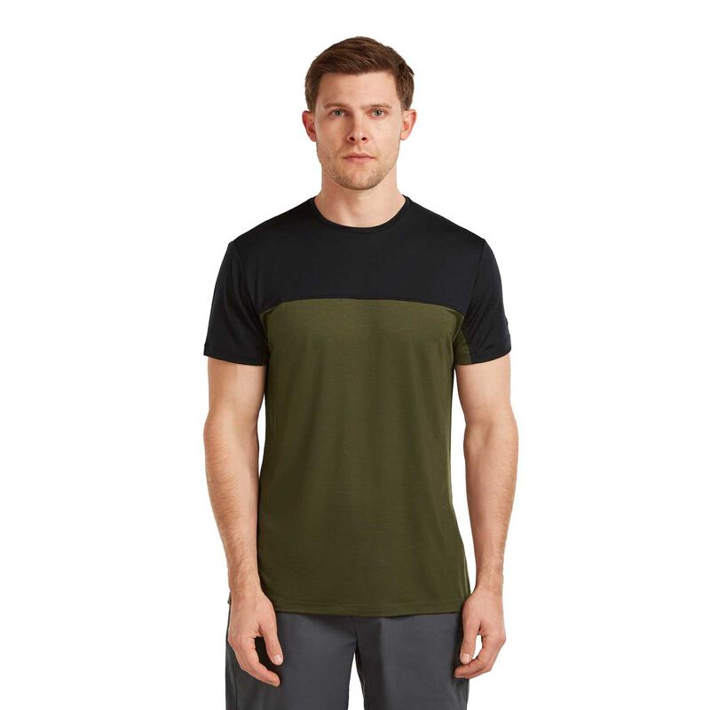 Icebreaker Mens Merino 125 Cool-Lite Sphere III SS Tee Colour Block image number 4